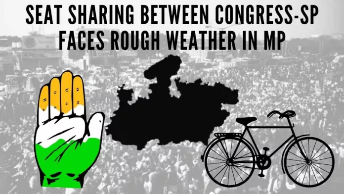 Strain between Congress and SP is finally showing through and seat-sharing formula for the polls has reportedly fallen through