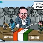 Cricket is being played on Coffins and the BCCI is the orchestra