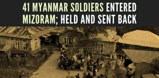 The detained Myanmar soldiers were handed over to Assam Rifles following instructions from the Ministry of Home Affairs