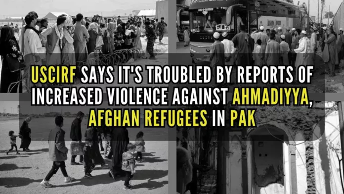 Recent developments have raised worries about the well-being of Ahmadiyya and Afghan refugees, as they face mounting pressure and forced repatriatio