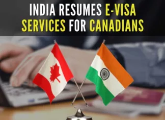 India resumed issuing e-visas to Canadian nationals two months after suspending visa services due to strained diplomatic ties