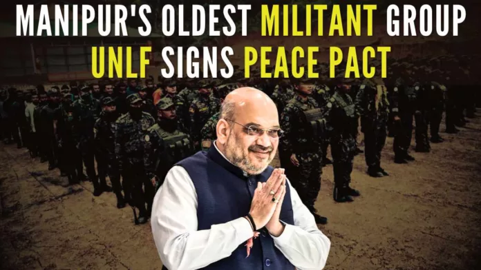 The peace agreement with the UNLF by the GOI and the Government of Manipur marks the end of a six-decade-long armed movement