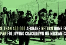 Pak authorities announced a nationwide crackdown on Afghans living in country on Oct 31, ordering them to leave the country or be arrested if they didn't have proper documents