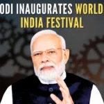 PM Modi hailed the technology and startup pavilion and food street showcased on the occasion, saying that the fusion of technology and taste will pave the way for the economy of the future