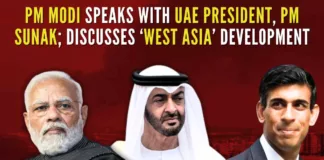 PM Modi and UAE President called for an early resolution of the security and humanitarian situation