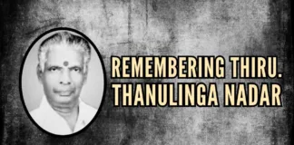 The first state leader of the Hindu Munnani, Aiya Thiru. Thanulinga Nadar, died on the stage of the Hindu Munnani at the RSS leader's centenary celebrations in Aral in 1988