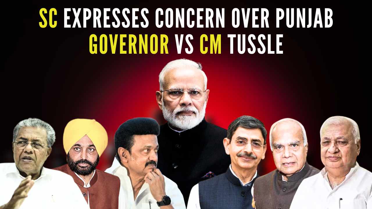 SC Expresses Concern Over Punjab Governor Vs Chief Minister Tussle