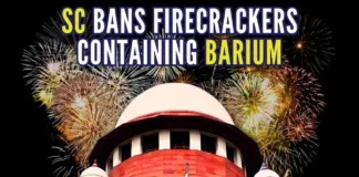 The order banning firecrackers containing barium binds every state and is not just limited to the Delhi-NCR region, which is reeling under severe air pollution, says Supreme Court