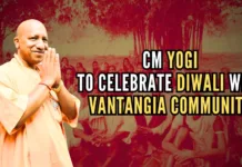 Yogi Adityanath has been celebrating the festival with Vantagia since 2009, amidst the Kusmahi Jungle
