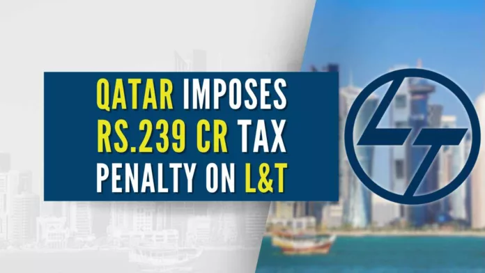 L&T has filed an appeal against the levy of this penalty as the company believes it is arbitrary and unjustified