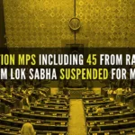 After announcing the suspension of the 45 MPs, Rajya Sabha Chairman Jagdeep Dhankhar said that many members are deliberately ignoring the Chair
