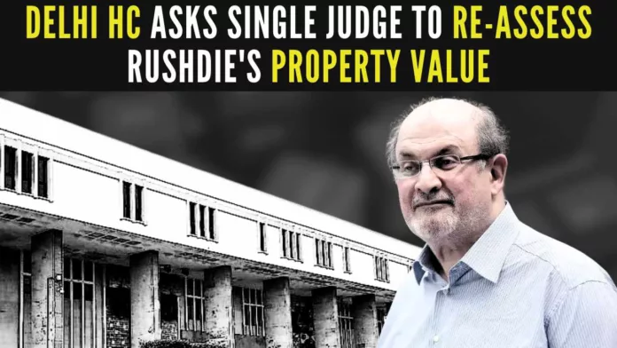 A division bench of Justices Vibhu Bakhru and Amit Mahajan set aside the single judge's Dec 24, 2019 order pegging the value of the property at Rs.130 cr