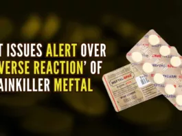 IPC issued drug safety alert advising healthcare professionals and patients to monitor adverse reactions of painkiller Meftal