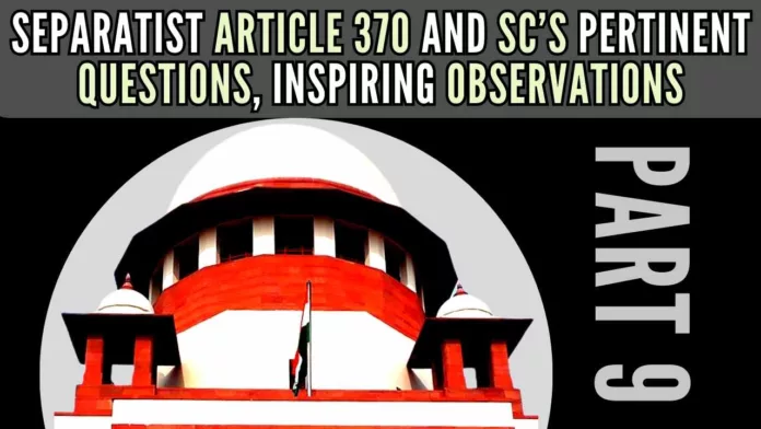 SC’s verdict would go down in the history of integration of states as a crowning triumph of the suffering nation and a humiliating defeat of separatists of all varieties
