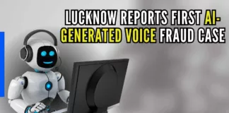 This is the first AI-generated voice fraud case reported in Lucknow