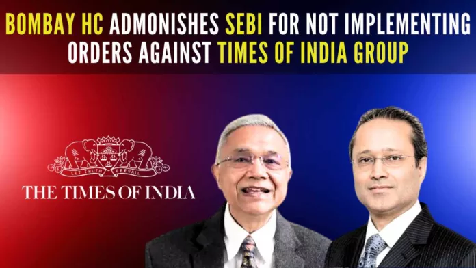 Bombay HC had in October directed the SEBI to provide certain probe documents to the minority shareholders of a company