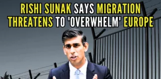 Enemies want to use migration as a "weapon" to deliberately drive people to their shores to 'destabilize the society', says Rishi Sunak