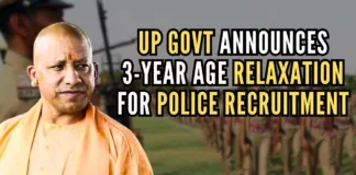 3-year age relaxation will be applicable to candidates of all categories in the recruitment process for the position of Police Constable in UP Police