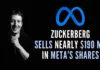 Zuckerberg sold Meta shares every day in November, for a total of 560,180 shares last month