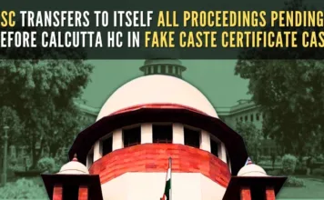 Issuing notice to the State of West Bengal and the original petitioner, the Supreme Court said that it “will take the charge now”