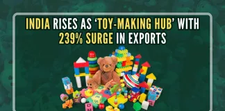 Efforts by the government have enabled creation of a more conducive manufacturing ecosystem for the Indian toy industry