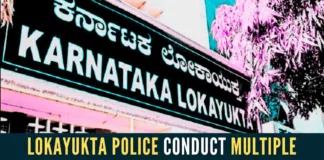 Lokayukta raids are being conducted in Bengaluru, Mandya, Mysuru, Hassan, Tumakuru, Chikkamagaluru, Chamarajanagar, Bellary, Vijayanagar, and Dakshina Kannada districts