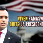 Ramaswamy told his supporters that he is ending campaign after a dismal finish in Iowa’s leadoff caucuses