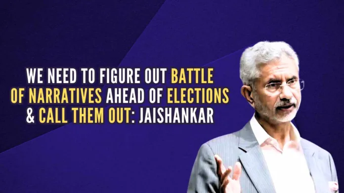 Speaking on his newly released book ‘Why Bharat Matters’ at the Golden Jubilee event, Jaishankar said that the world today wants a country like India to “balance out the established powers”