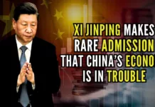 This is the first time that Xi has mentioned China’s economic challenges