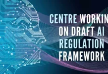 The government is working on a draft AI regulation framework and will release it soon