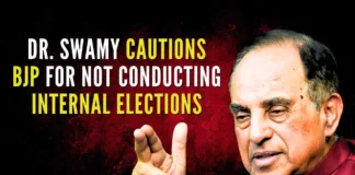 Dr. Swamy has been critical of the BJP’s policies – especially those related to the economy and national security
