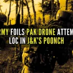 A drone from the Pakistan side approached Army’s Rustam post in the Mankote area