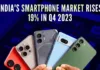 The overall mobile market shipments recorded growth of 29 percent YoY