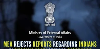 Committed to actively pursue with the Russian authorities all the relevant cases of Indian nationals for an early discharge, says MEA