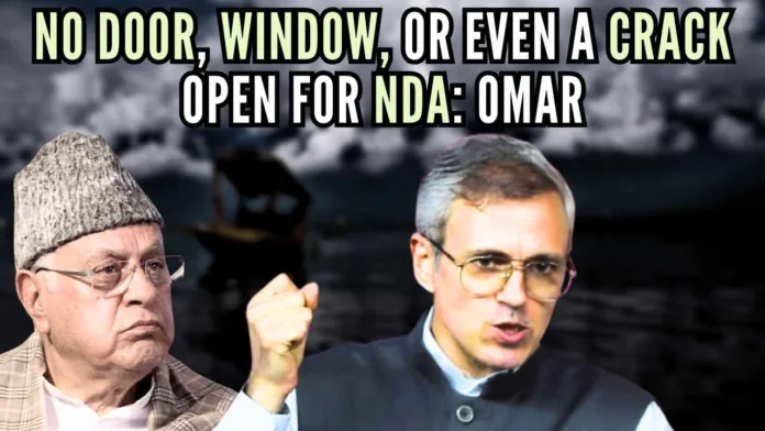 Why Abdullah's not on the same page regarding the seat-sharing formula with the I.N.D.I. Alliance