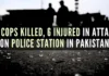 Assailants launched an attack on the police station using grenades and intense gunfire from all directions