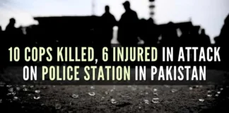 Assailants launched an attack on the police station using grenades and intense gunfire from all directions