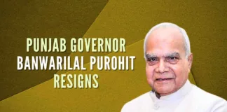 Governor’s resignation comes a day after he met Union Home Minister Amit Shah in Delhi