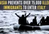 In 2022, during which more than 35,000 undocumented immigrants were arrested while sailing to Italy off Tunisian coasts