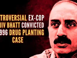 Sanjiv Bhatt had committed crime of planting drugs in the hotel room of Rajasthan based advocate Sumer Singh Rajpurohit in 1996 when he was the district police chief of Banaskantha
