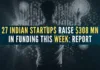 Nearly 32 early and growth-stage startups raised more than $384 million last week