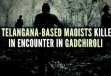 Maoists hiding in the jungle started shooting indiscriminately at the RQAT and C-60 teams which also returned fire in self-defence