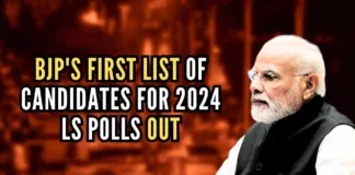PM Modi is the most high-profile name featuring in the first list of the BJP for Parliamentary elections