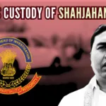CBI team took custody of Shahjahan from the CID headquarters where he was housed since his arrest on February 29
