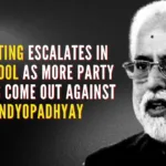 TMC leader Sudip Bandyopadhyay has refrained from giving any reaction and has been unavailable for media persons