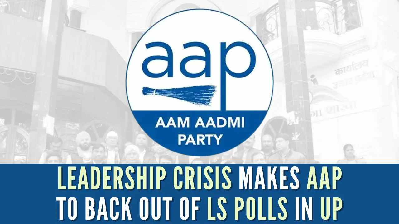 UP AAP Stares at Leadership Crisis; to Back Off in LS Polls
