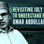 On July 12, 2003, Omar's words and the implications of what he said were self-explanatory