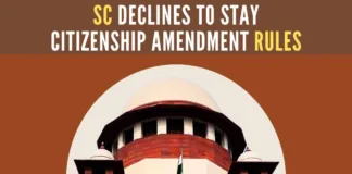 Senior Advocate Kapil Sibal, appearing on behalf of the petitioners, strongly pressed for a stay on implementation of the Citizenship Amendment Rules