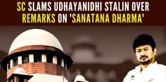 The Top Court has rebuked DMK leader Udhayanidhi Stalin over his remarks on 'Sanatana Dharma', and told him 