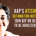 Atishi alleged that she was offered to join BJP “to safeguard her political career” and threatened with arrest if she refused